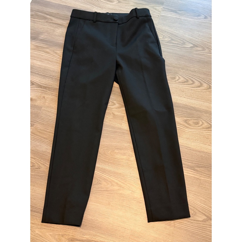 J.Crew 365 High-Rise Cameron Pants Black Four-Season Stretch Women's Size 6